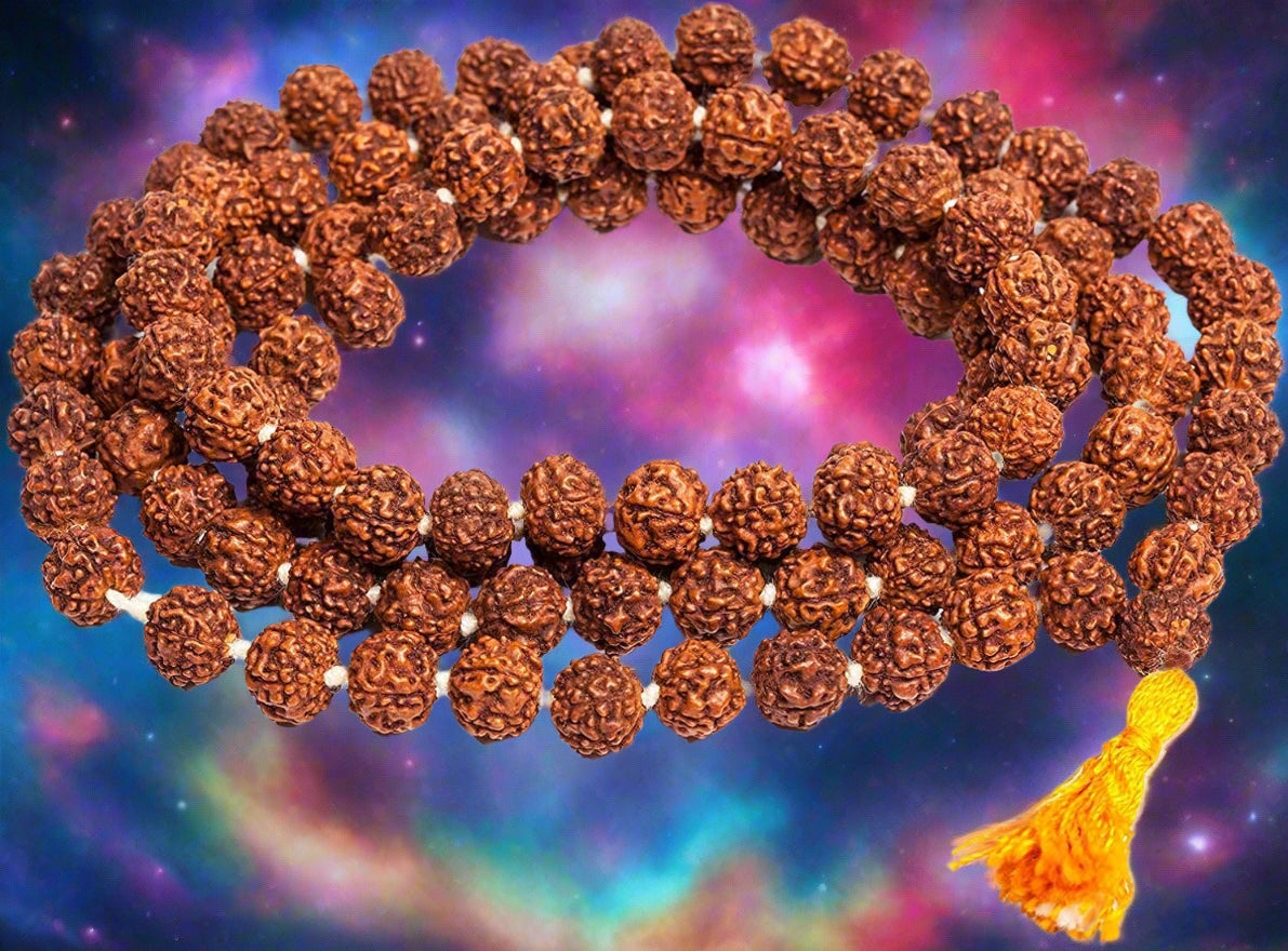 108 Beads Rudraksha Jaap Mala